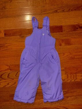 OshKosh B'gosh Lavender Purple Snow Overalls